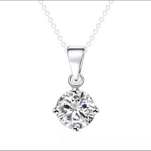 Sky White Gold Diamond Necklace